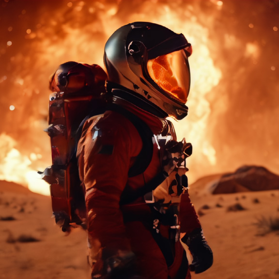 profile picture for user Pavel Peregudov, creator of workflow with title "Our Mars" trailer shot